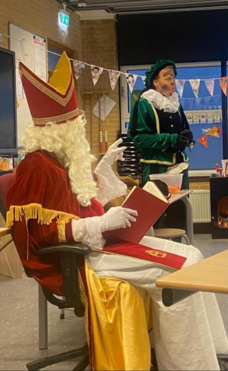Sinterklaas bezoek