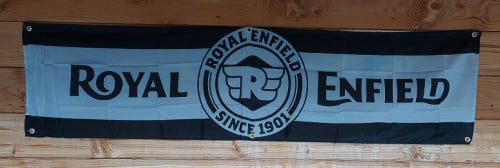 Royal Enfield Banner/Vlag   NIEUW