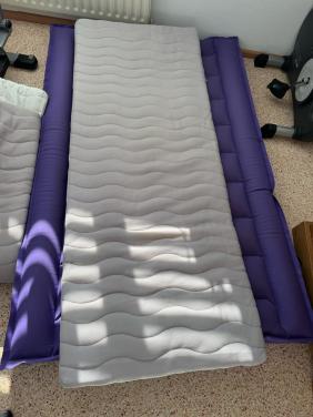 Eenpersoons toppermatras 195cm x 78cm x 5cm