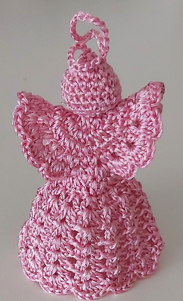 Gehaakte roze Engeltjes voor KWF