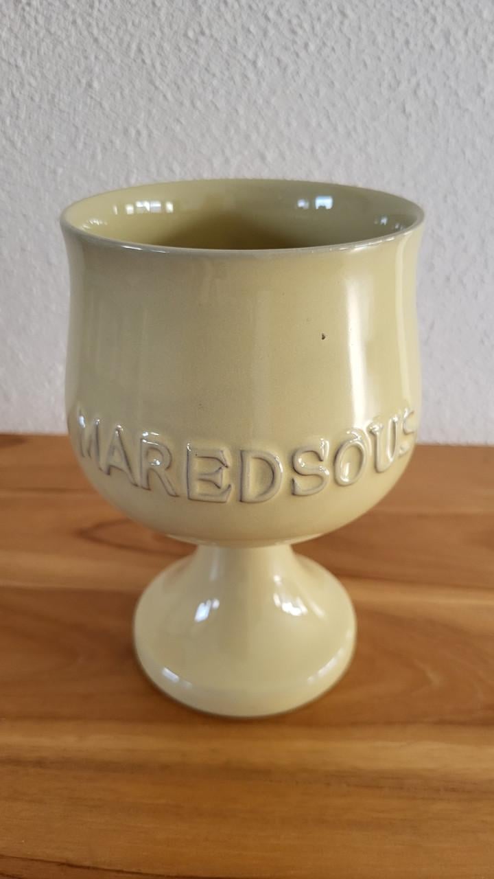 Maredsous stenen bierkelk h 16 cm