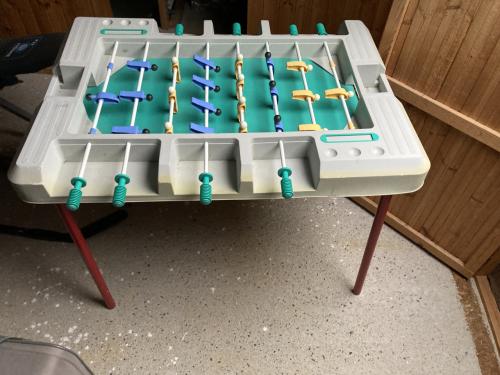 Voetbal tafel ( 3 in 1 ijshockey en tafeltennis )