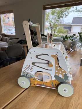 Vertbaudet houten Loopwagen