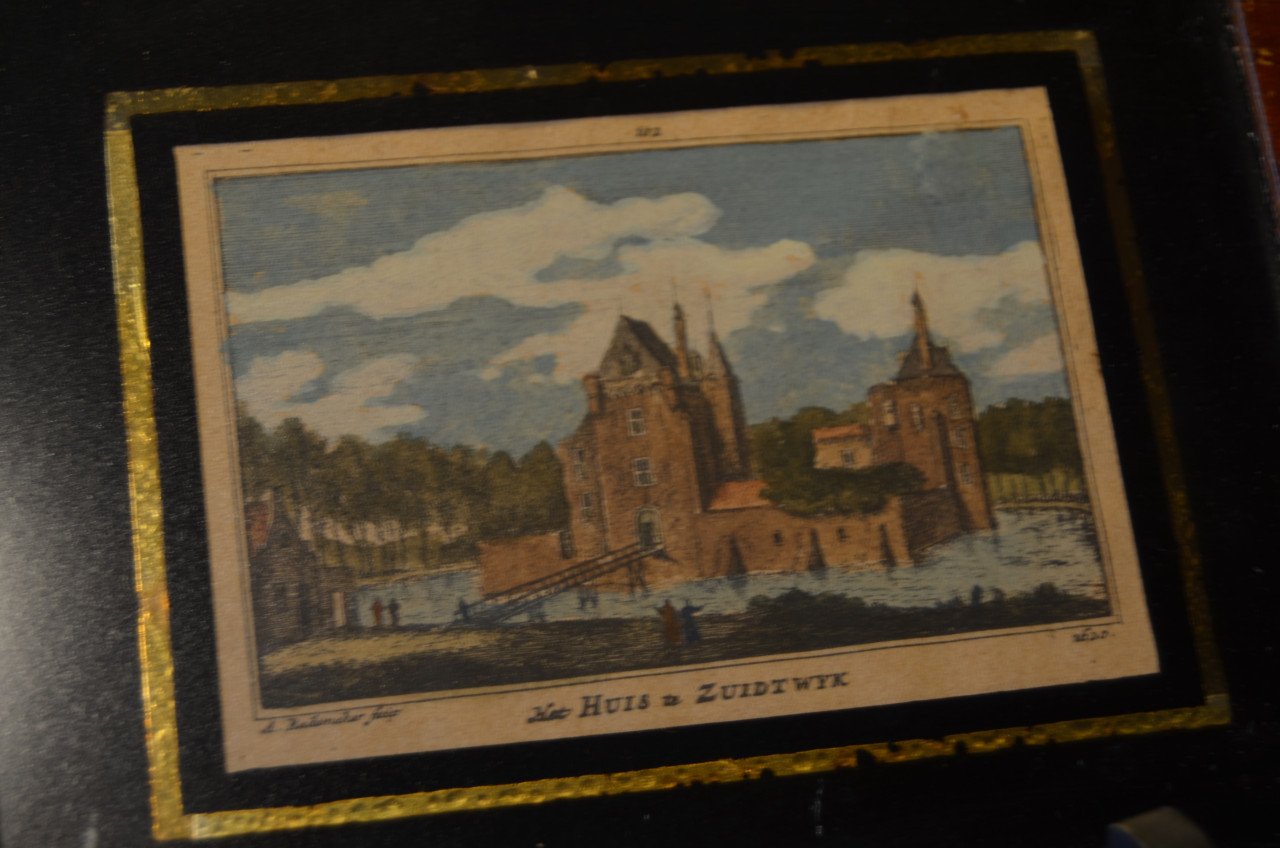 2 Kleine gravures van dezelfde maker: A Rademaker