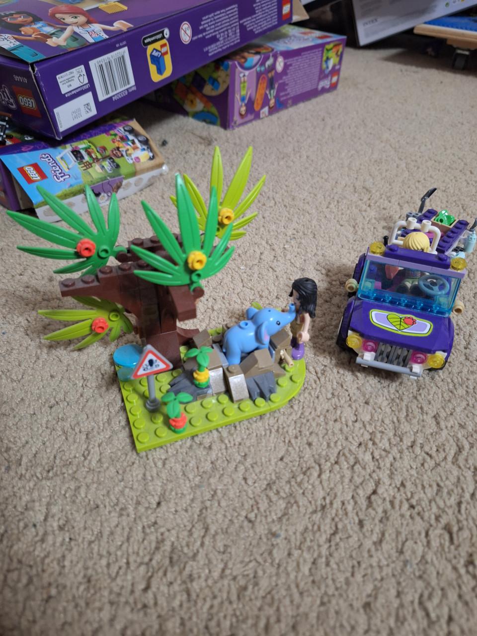 Lego Friends 41421, Reddingsbasis babyolifant in jungle, Leeftijd 6+