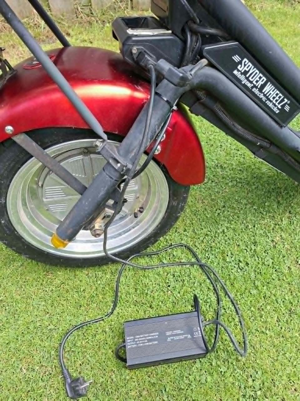 Spyder Wheels elektrische chopper