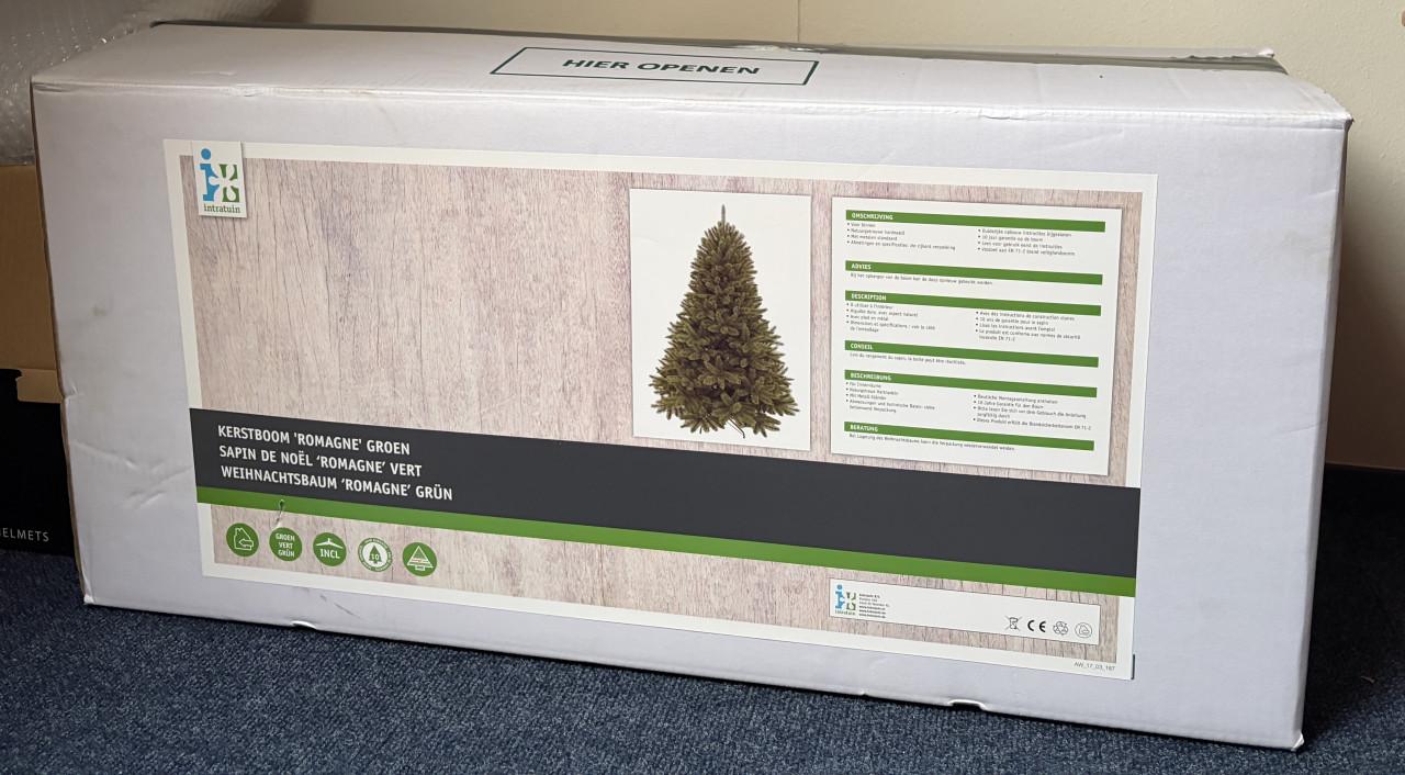 Te koop : kunstkerstboom