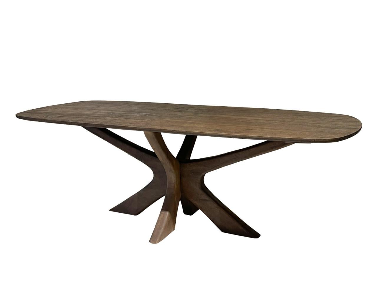 DEENS OVALE EETKAMERTAFEL