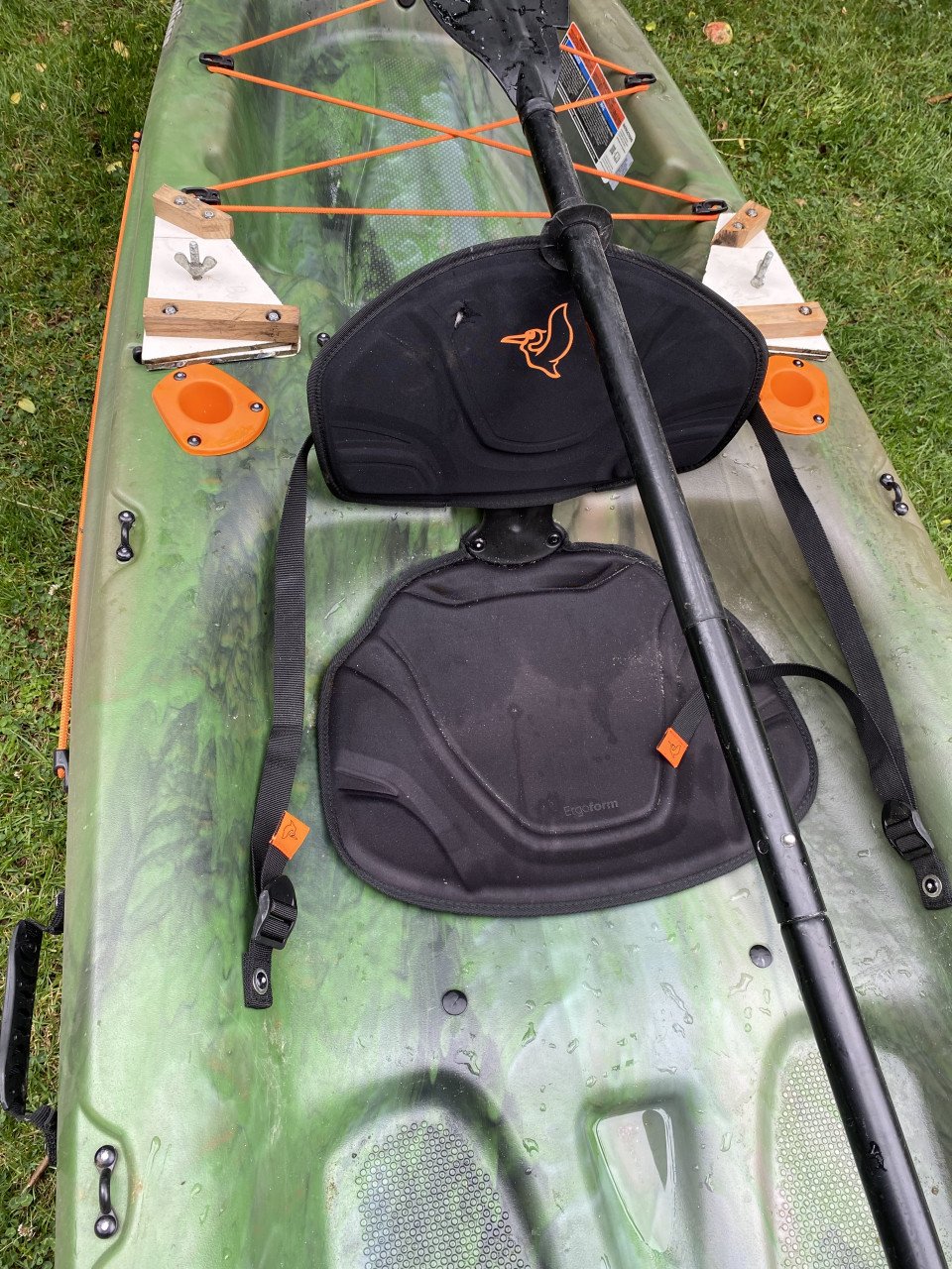 Canadese viskano, kano, Pelican Strike 120 X, met extra's