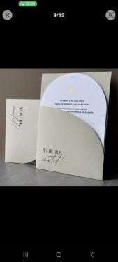 Kaarten bruiloft / feest