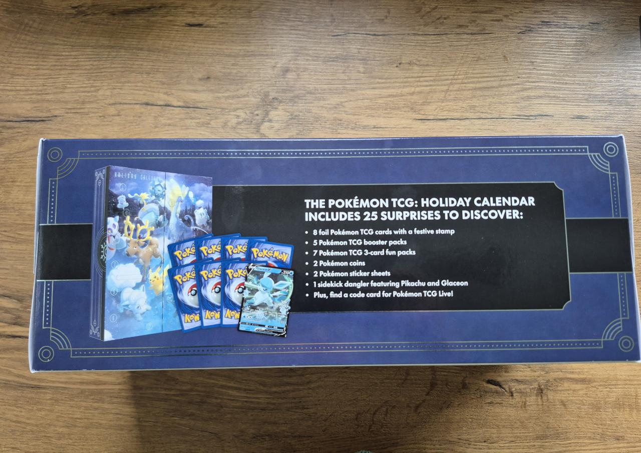 Pokemon Kalender Box