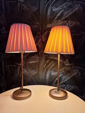 2 tafellampjes