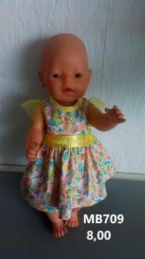 Poppenkleertjes baby born. Pyjama. Opbrengst KiKa.