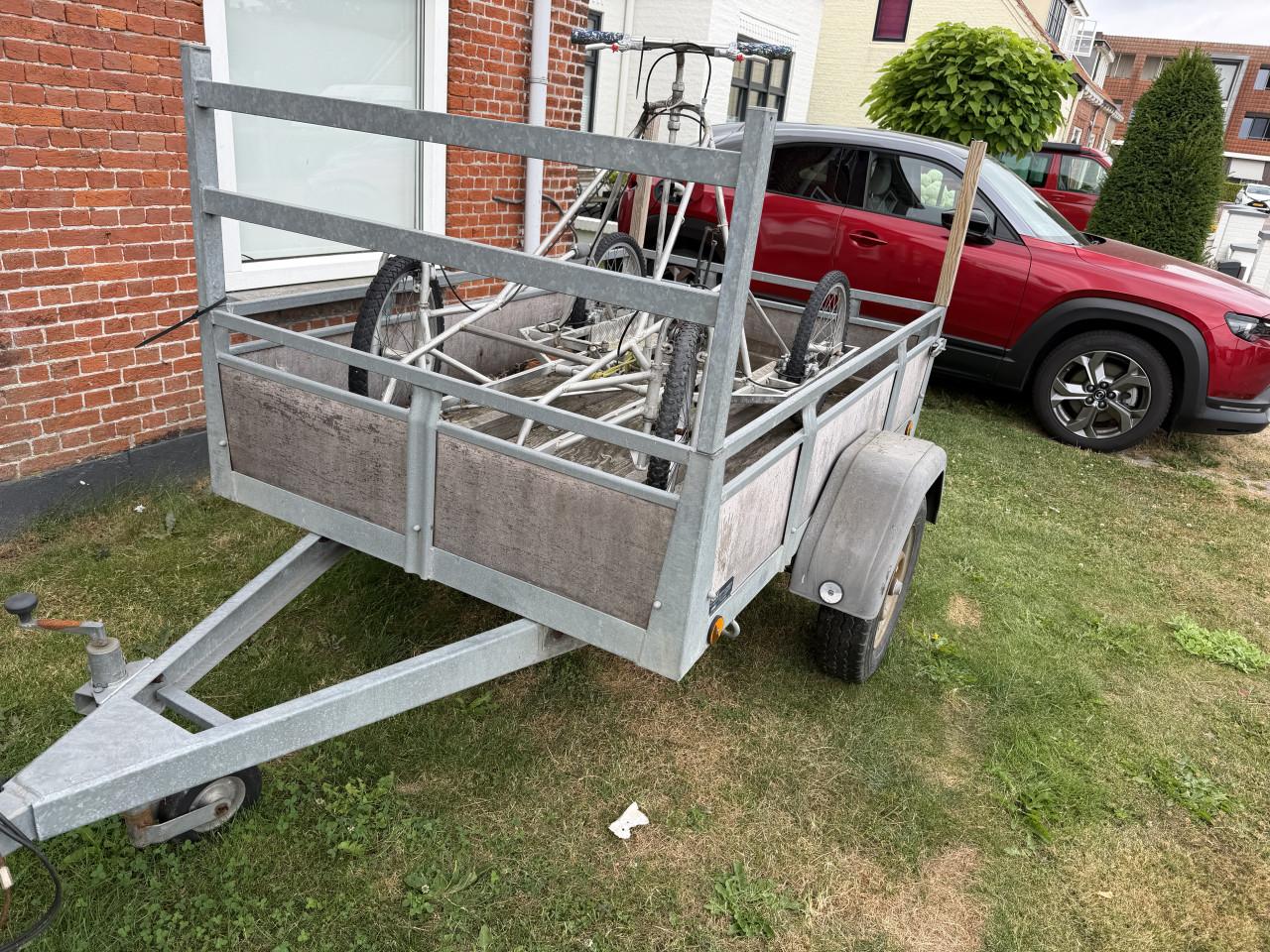 Bakwagen PAK aanhangers 120x195 cm
