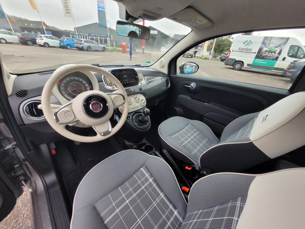 Fiat 500 1.0 hybrid star u connect i navi by app i 70pk