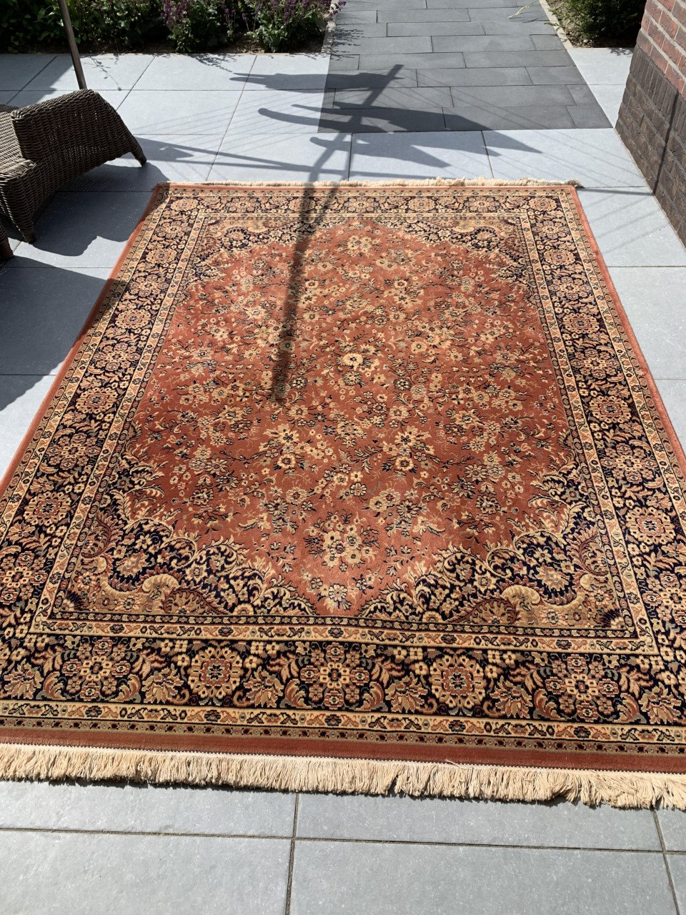 ✨Mooie Sfeervolle Vintage Bidjar van Zuiver Scheerwol✨