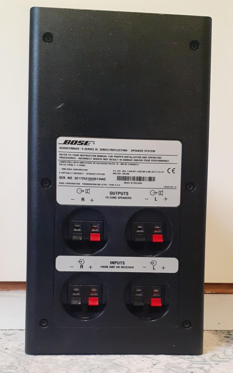 Bose Acoustimass speaker set