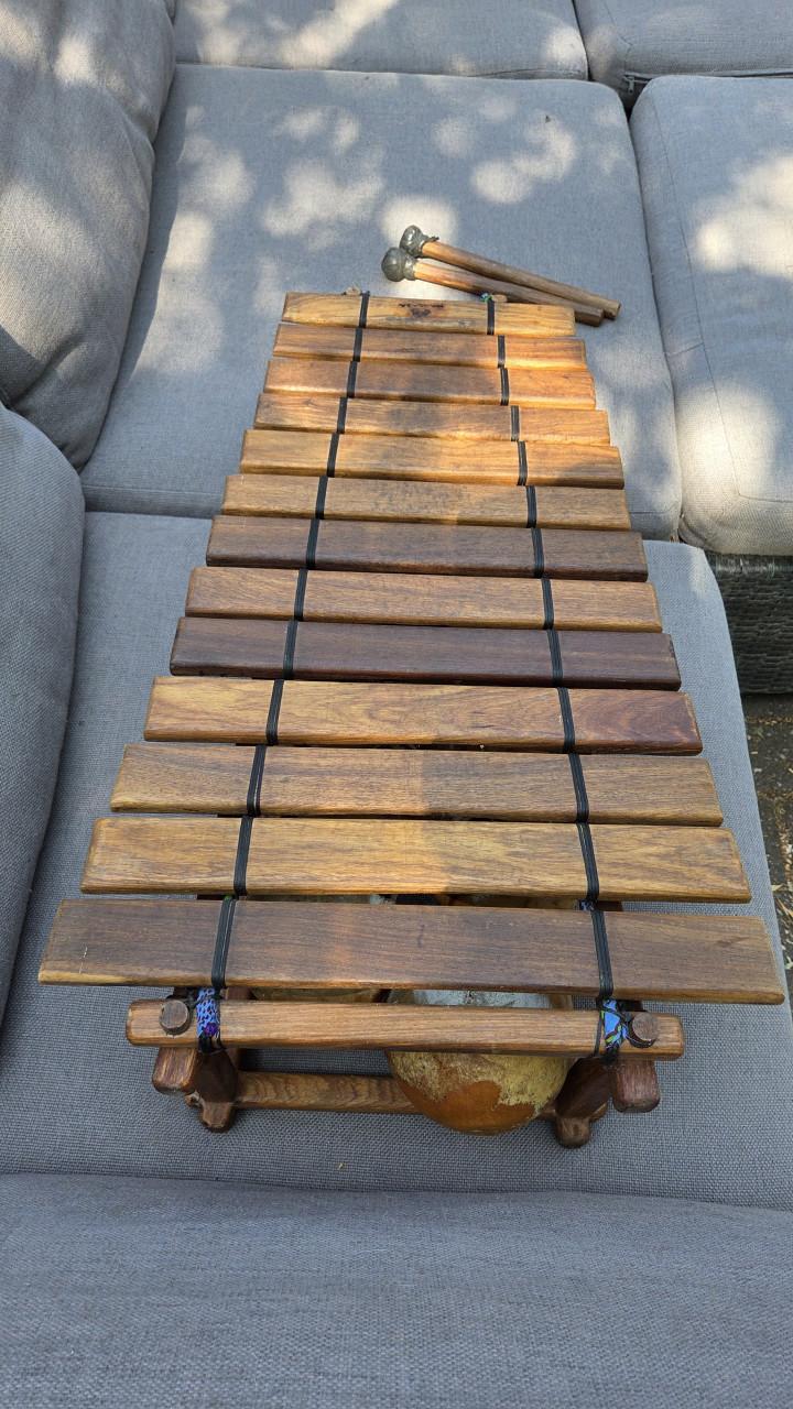 Unieke Kankaba Balafon - Handgemaakt Afrikaans Instrument
