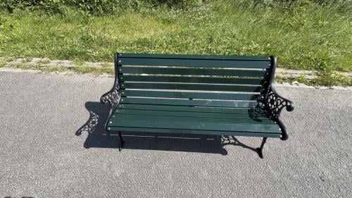 Tuinbank van gietijzer