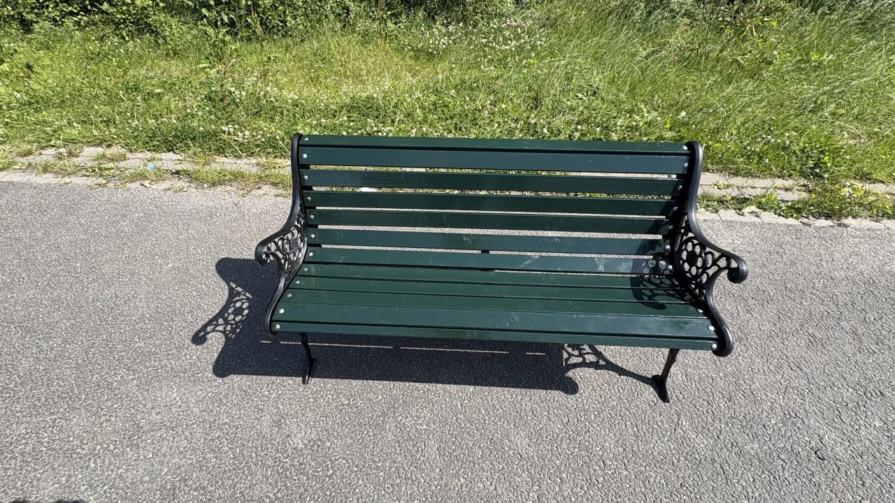 Tuinbank van gietijzer