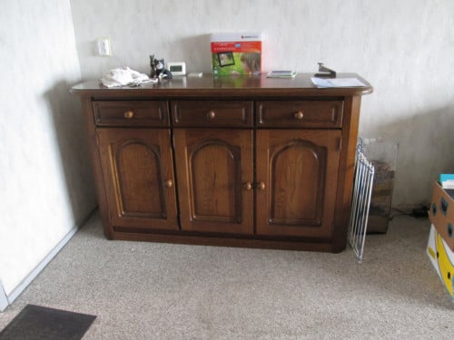 Eiken dressoir breed 170 cm