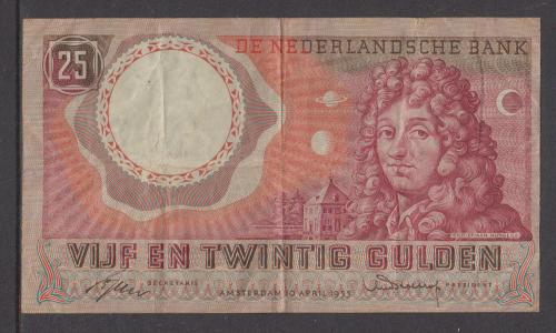 Nederland 25 Gulden 1955 type 83-1a