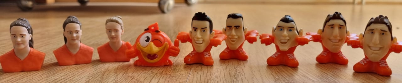 VOETBAL POPPETJES