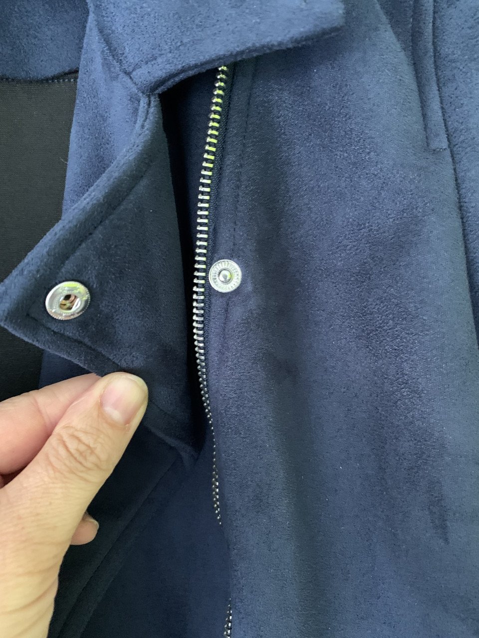 Donkerblauw jasje Tom Tailor maat L
