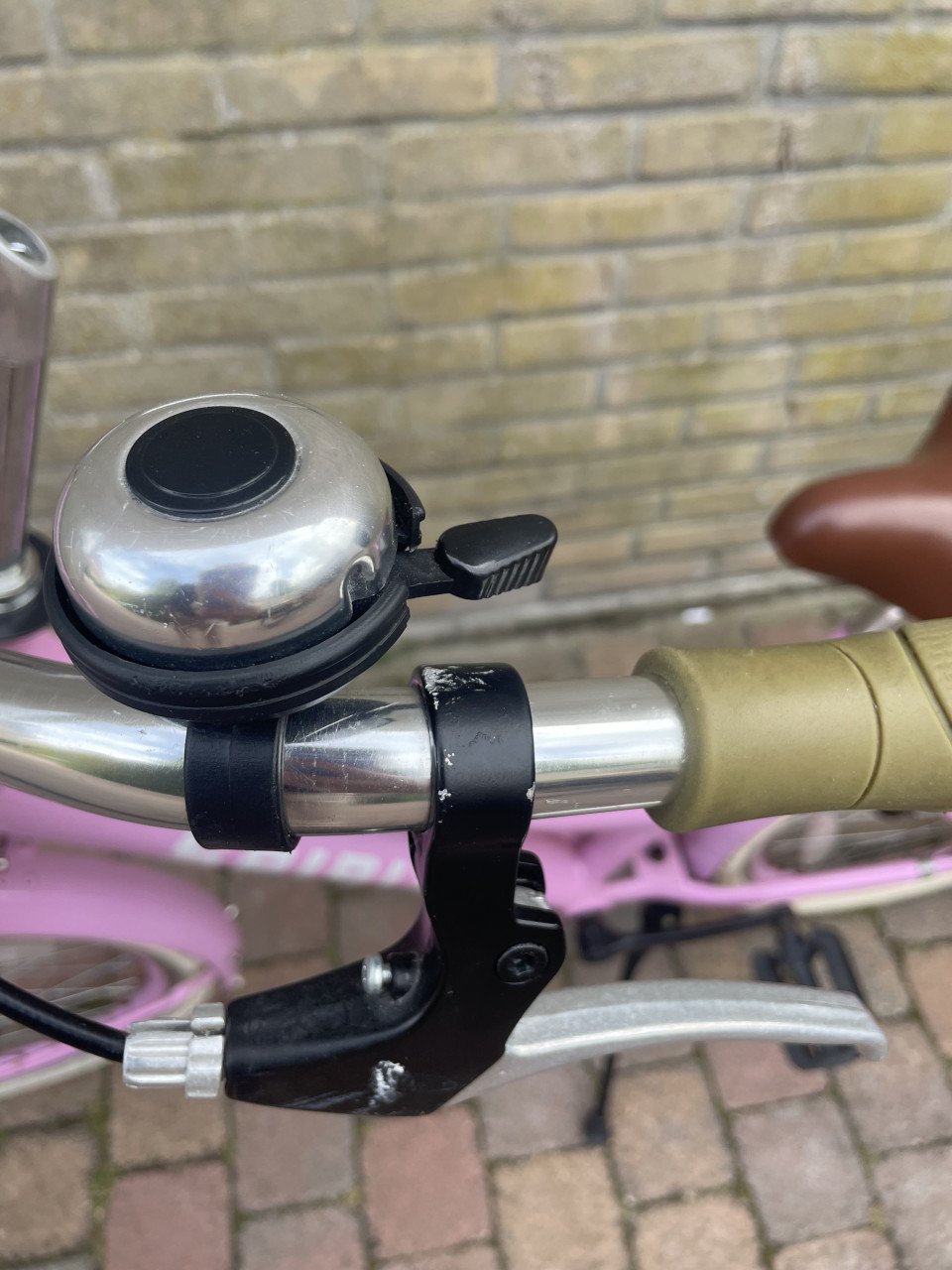 Meisjes fiets roze Spirit 22 inch