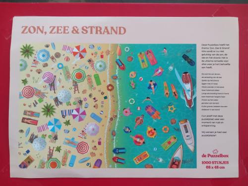 Puzzel Zon, zee en strand