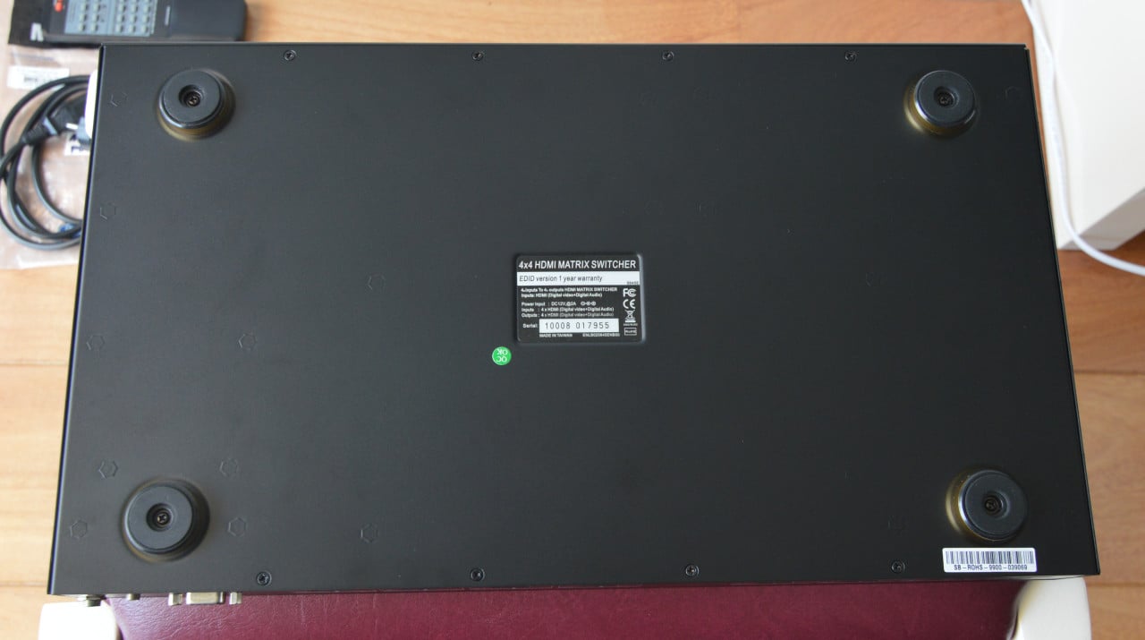 Professionele 4x4 hdmi matrix switcher (HD-44) [VS import]