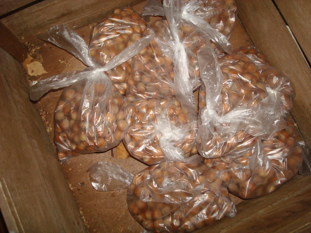 Hazelnoten uitverkocht