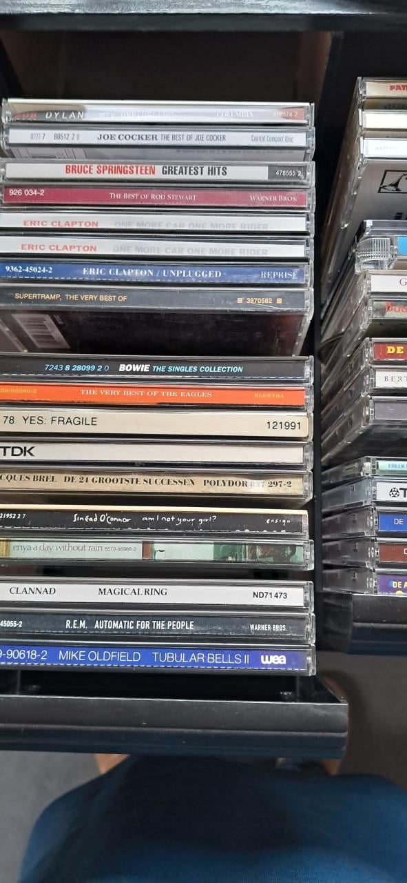 Lp's, Cd's en singeltjes