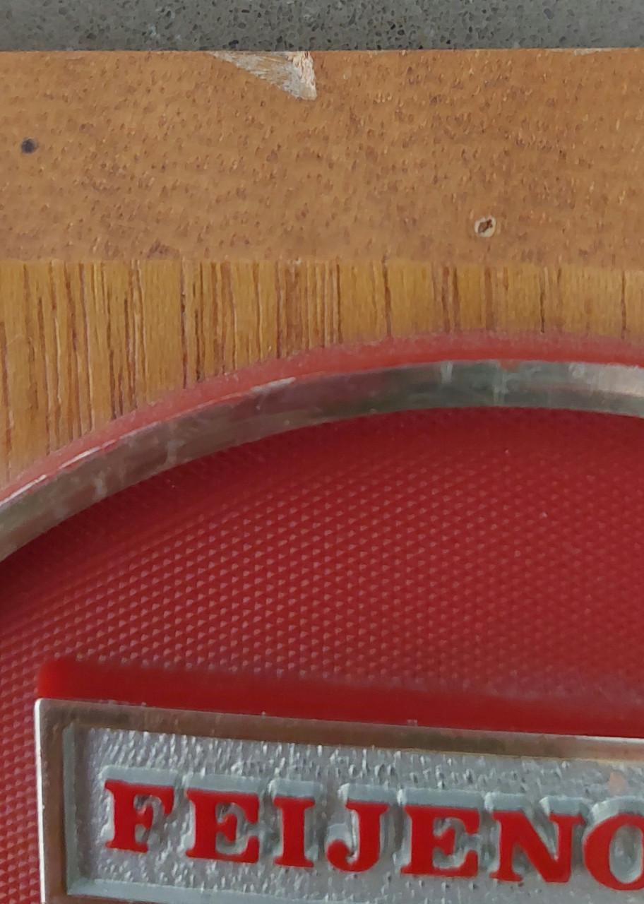 Vintage Feijenoord Feyenoord houten wandschildje