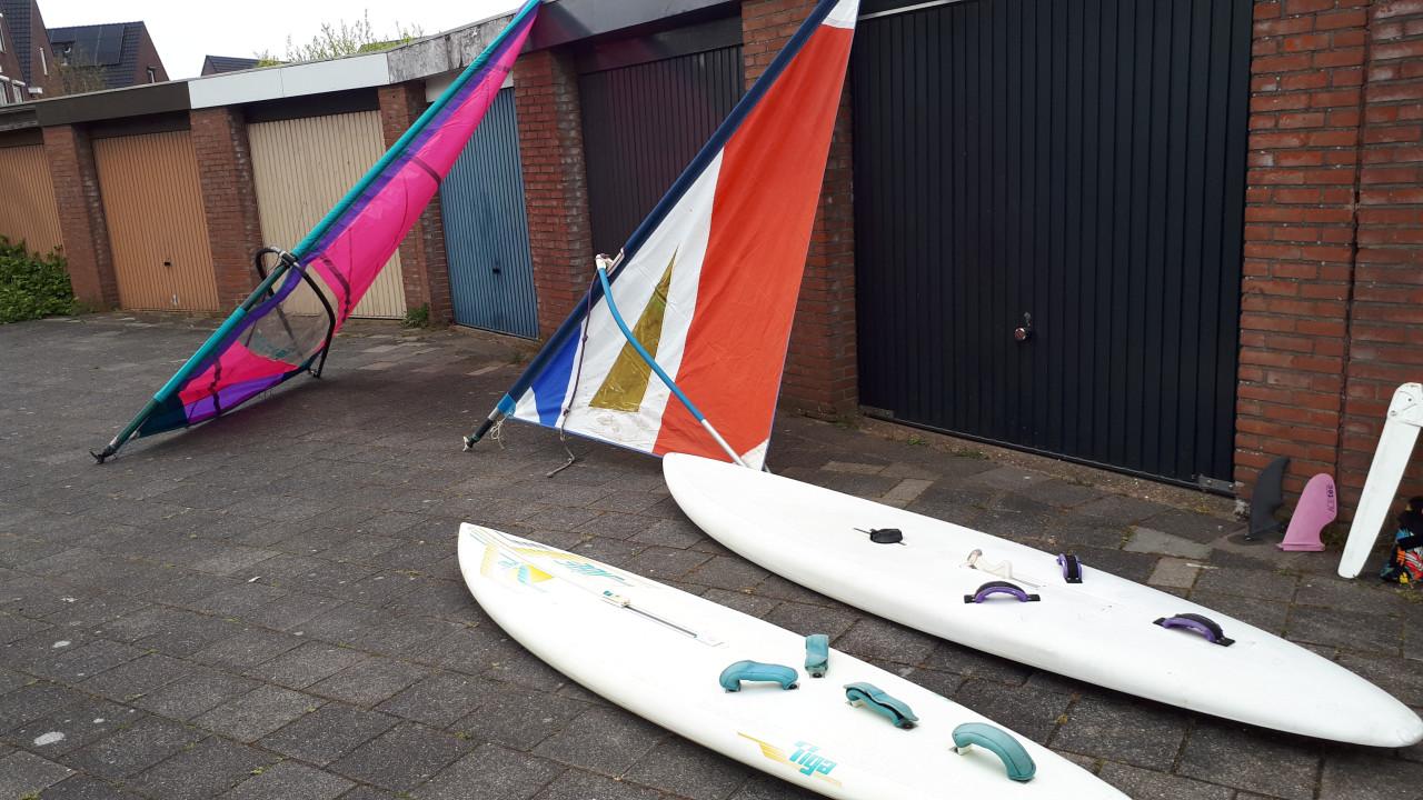 Surfplanken set + kindertuig