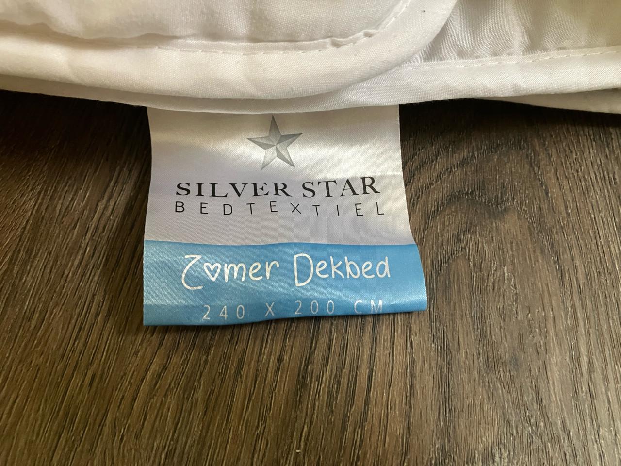 Tweepersoons zomerdekbed Silver Star 240x200