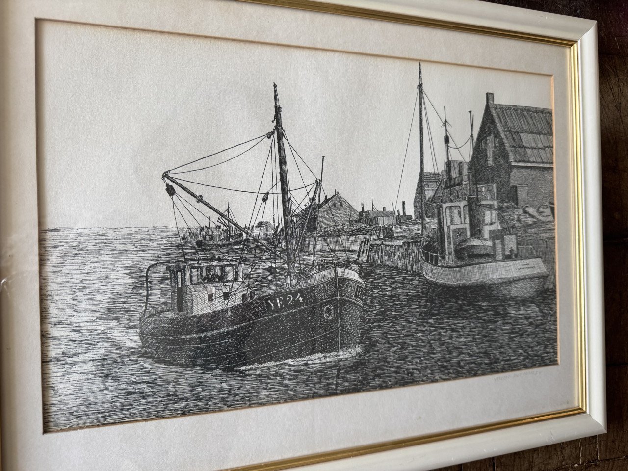 Orginelen pentekening van Piet Pons Yerseke 24.