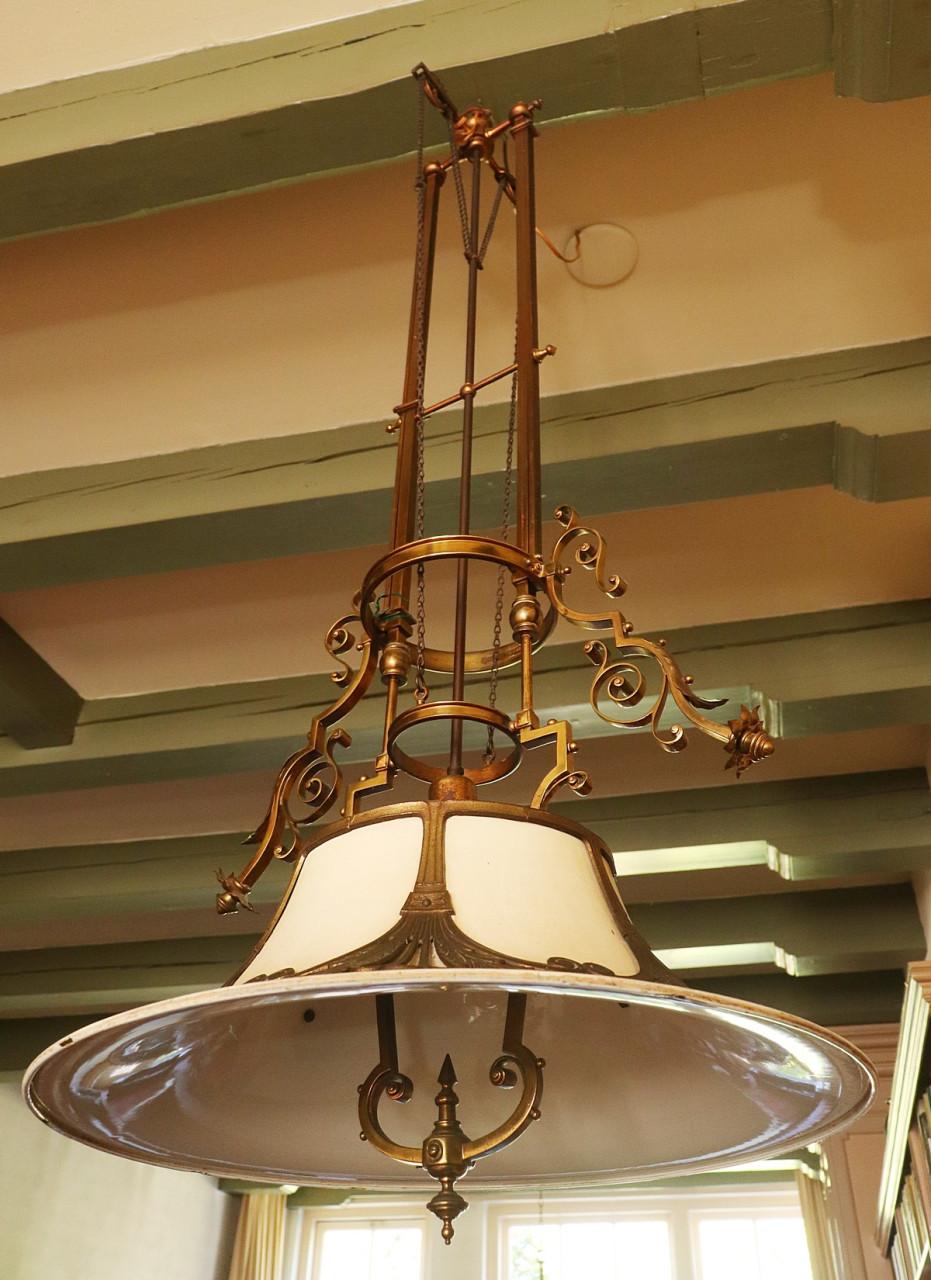 Unieke Art Nouveau hanglamp