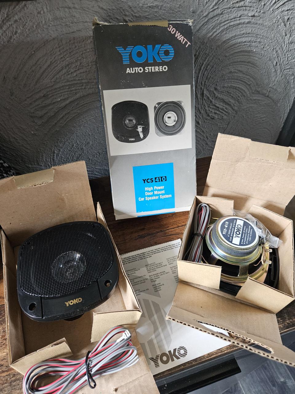 Nieuw Yoko Auto Stereo YCS 410 Car Speaker System