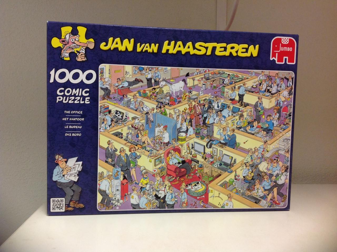Puzzel jan van Haasteren 1000 stukjes
