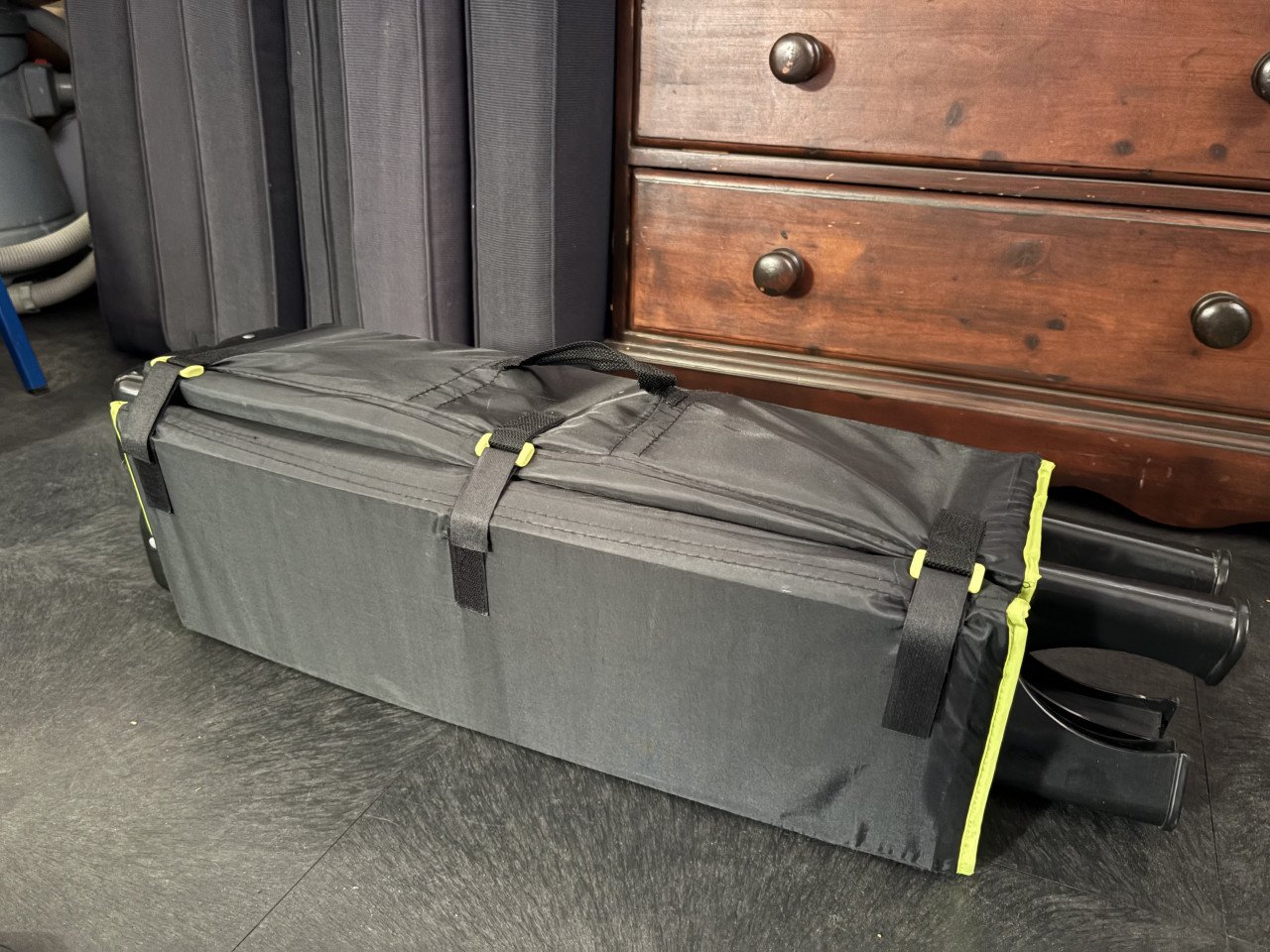 Mooi campingbedje incl matras