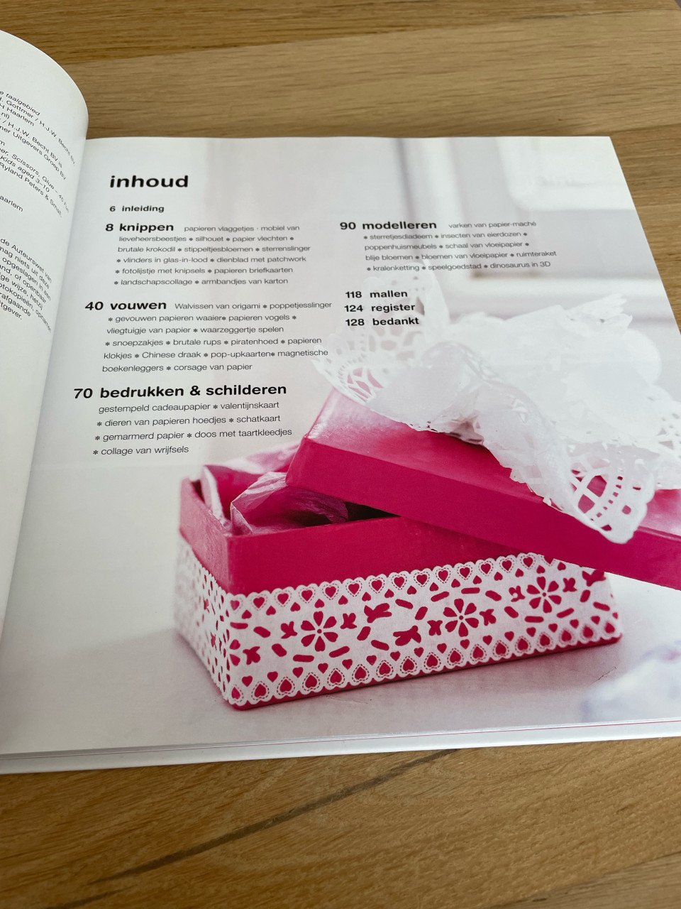 Papier, schaar&lijm