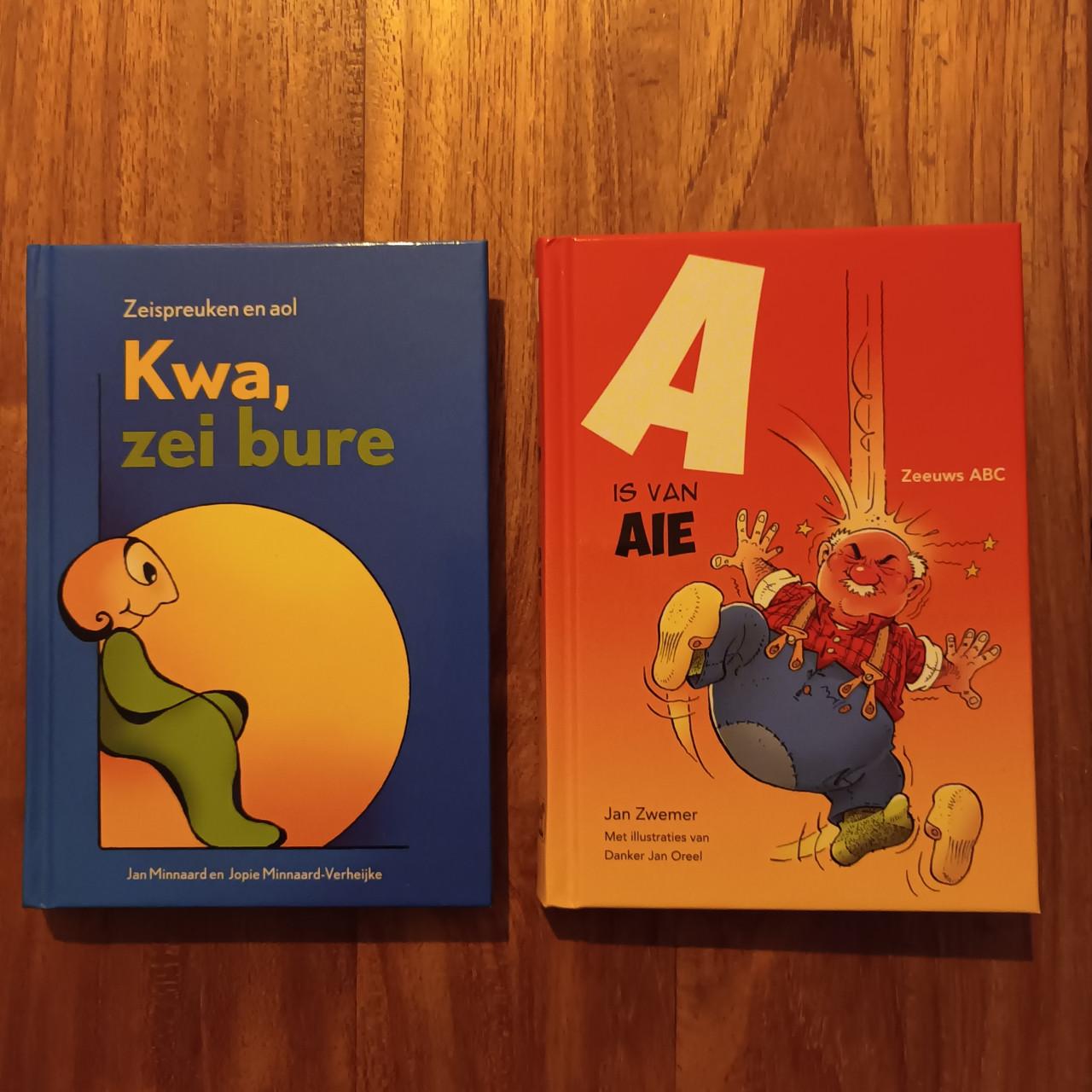 2 grappige Zeeuwse boekjes in dialect of om het te leren