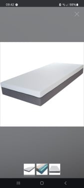 Nieuw matras Mila 90x200x24