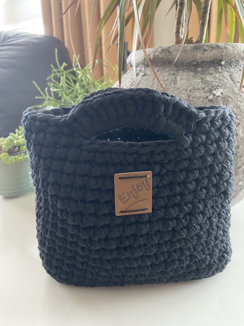 NIEUW: gehaakte tasjes