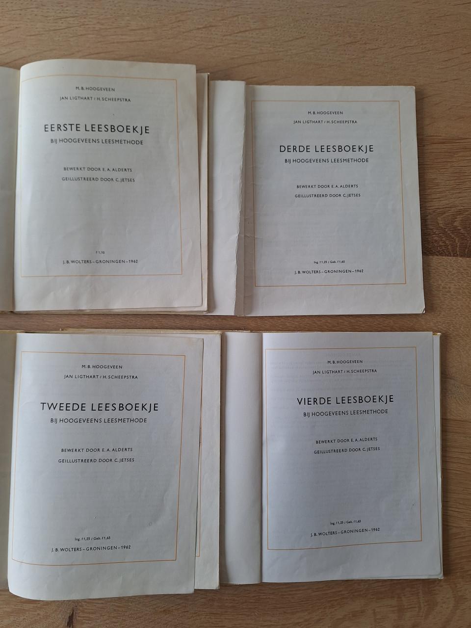 Diverse boekjes van Jan Ligthart en H. Scheepstra