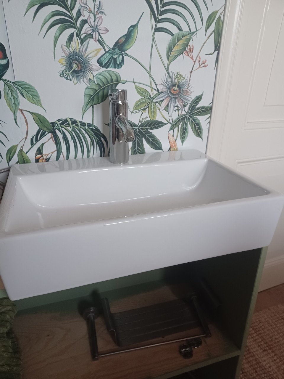 Wastafel met kraan