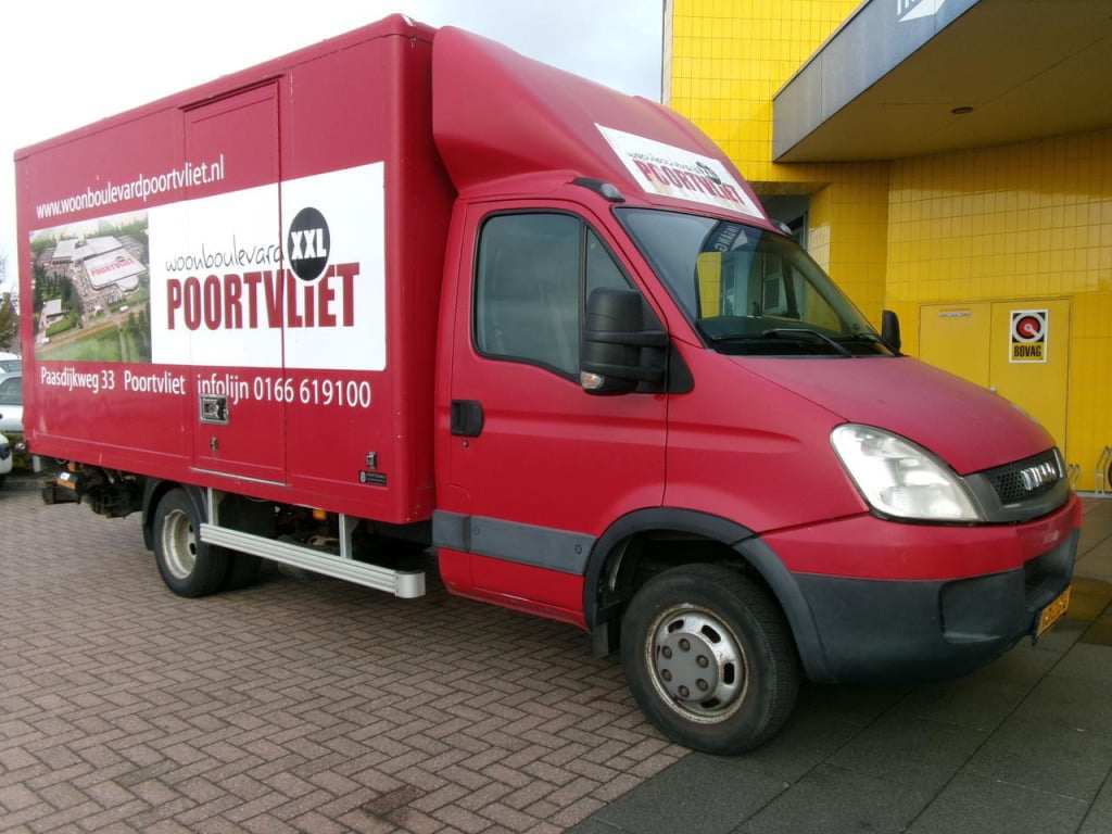 Iveco Daily (auto 02) 35c13 3-zits bakwagen + laadklep
