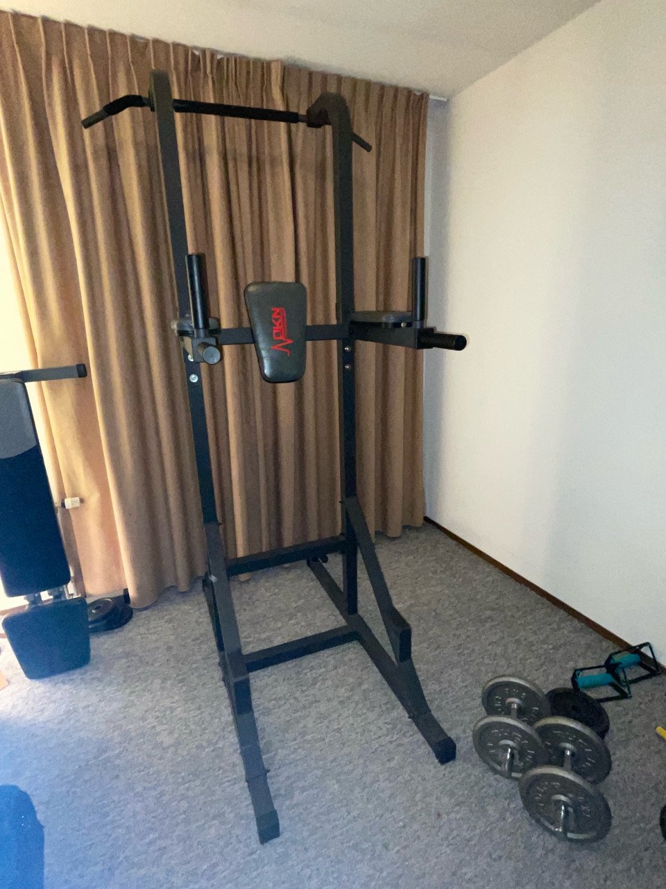 Complete home gym set
