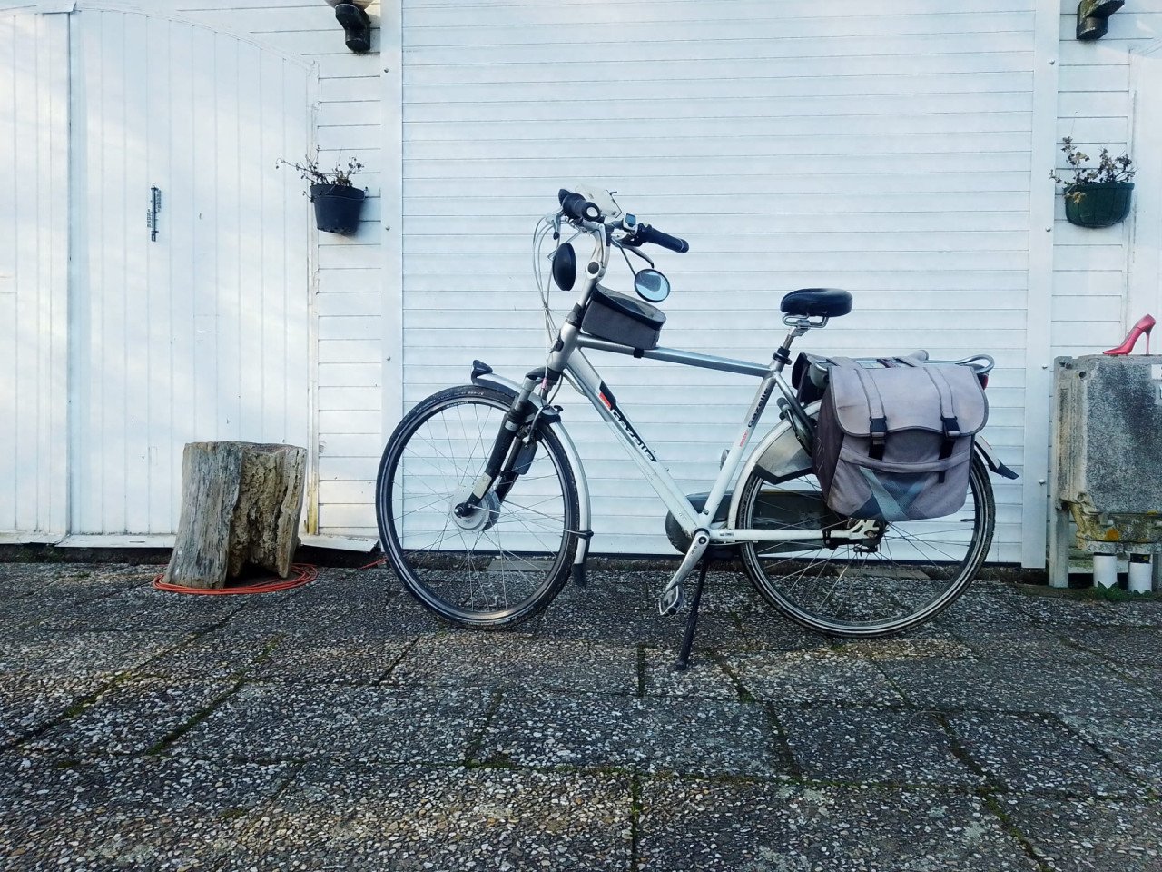 Elektrische fiets met reserve accu